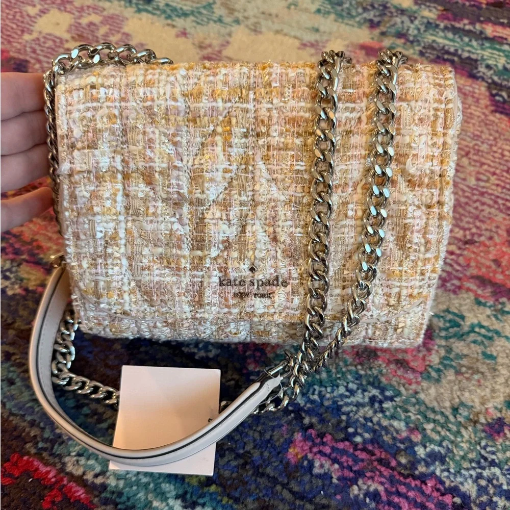Kate Spade Tweed Bag NEW